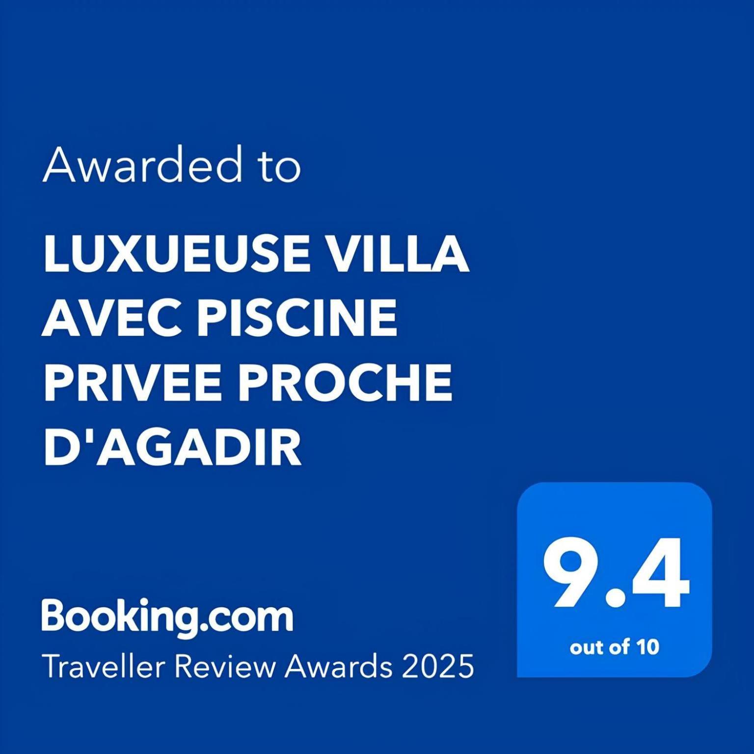 Luxueuse Villa Avec Piscine Privee Proche D'Agadir Buitenkant foto